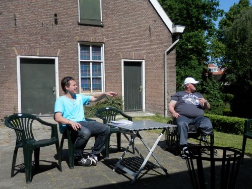 het is een gezellige middag